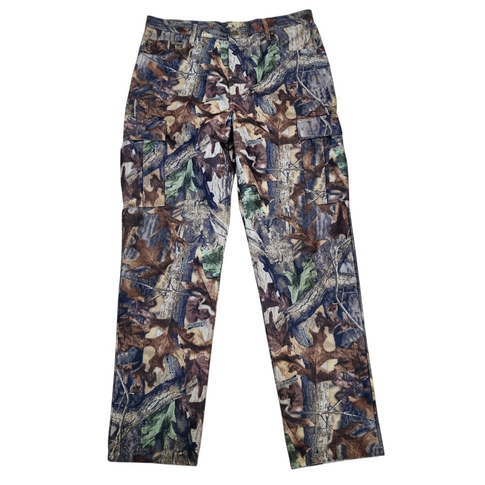 Cabela's Camouflage Cargo Pants Mens 38 Reg Hunting Outdoor Camo 38x34 EUC